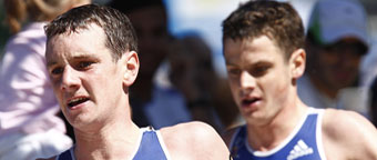 Alistair and Jonny Brownlee